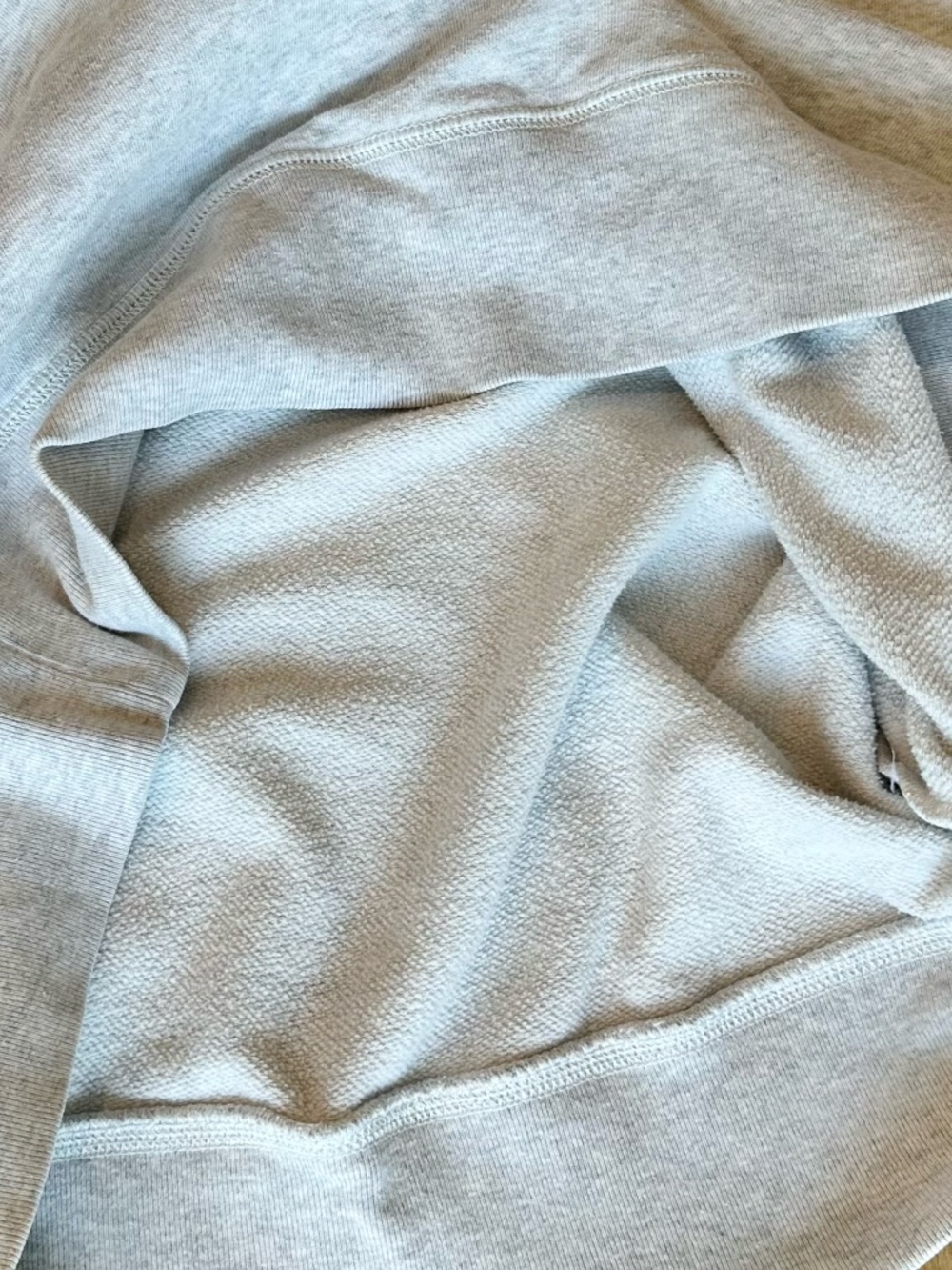 GAP Women's Lightweight Crew Neck Sweatshirt  Gray Size Large - Picture 7 of 10